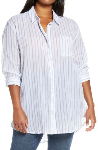 Treasure & Bond + Stripe Woven Tunic