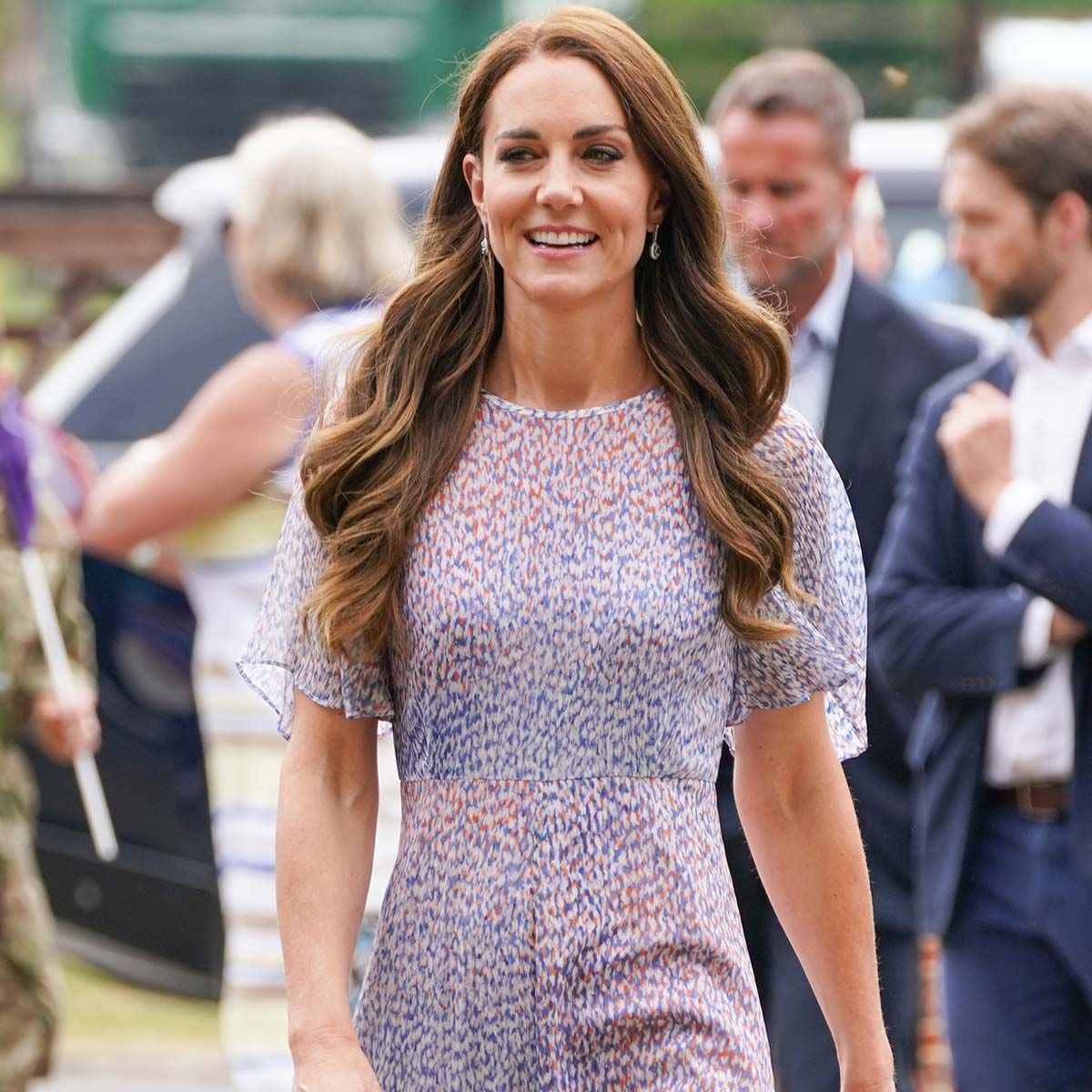 Kate Middleton Keeps Wearing Princess Diana's Favorite Print
