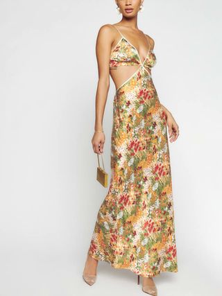 Reformation + Poppies Silk Dress