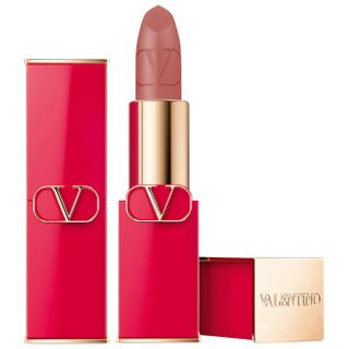 Valentino Beauty + Rosso Valentino Refillable Lipstick in Falling For Nude