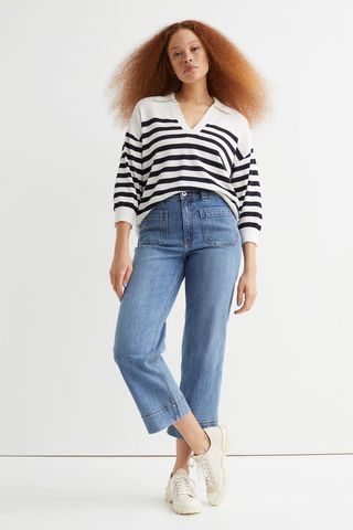 H&M + Slim High Jeans