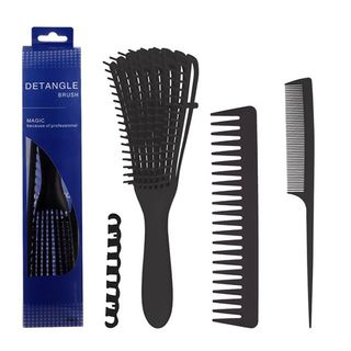 Qweryboo + Hair Detangling Brush Set