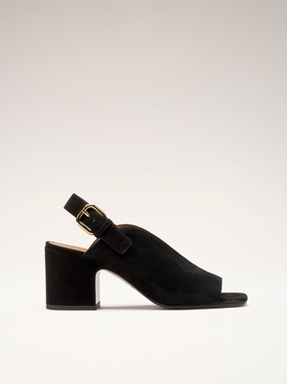 Nomasei + Baghera - Sandals in Camoscio Black