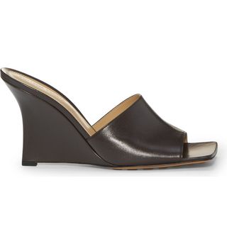 Bottega Veneta + Stretch Slide Wedge Sandal