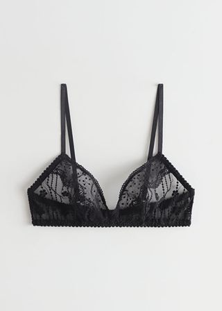 & Other Stories + Scalloped Lace Soft Bra