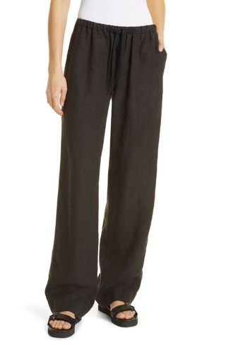 Vince + Tie Front Pull-On Pants