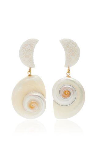 Brinker & Eliza + Capri Shell Earrings
