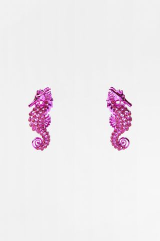 Zara + Seahorse Earrings