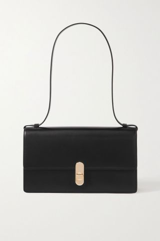 The Row + Clea Leather Shoulder Bag