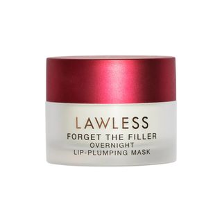 Lawless + Forget The Filler Overnight Lip Plumping Mask in Cherry Vanilla