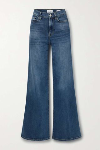 Frame + Le Palazzo High-Rise Wide-Leg Jeans