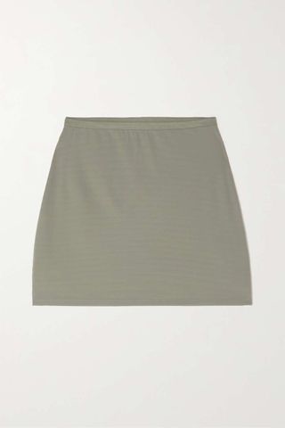 Anine Bing + Elise Stretch-Jersey Mini Skirt