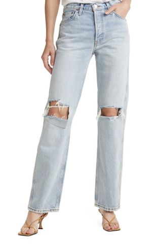 Re/Done + '90s High Waist Loose Jeans
