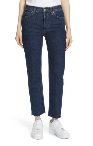 Re/Done + Originals High Waist Stovepipe Jeans