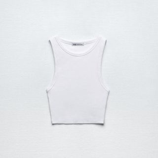 Zara + Ribbed T-Shirt