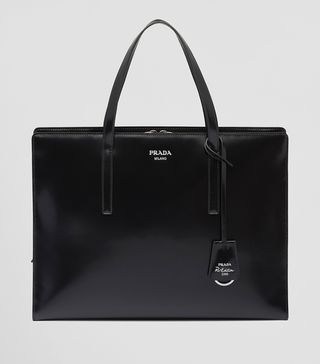 Prada + Re-Edition 1995 Brushed-Leather Medium Handbag