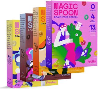 Magic Spoon + Variety 4-Pack of Cereal