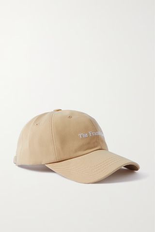 The Frankie Shop + Frankie Embroidered Cotton-Twill Baseball Cap