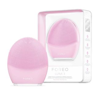 Foreo + Luna 3 Smart Facial Cleansing, Firming, and Massage Brush