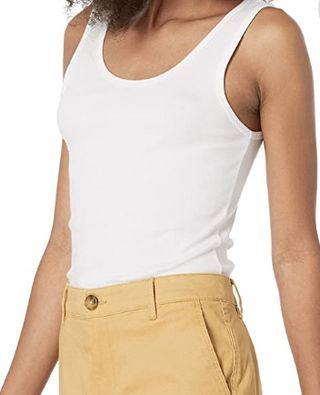 Amazon Essentials + Women's Slim-Fit Tank, Pack of 2