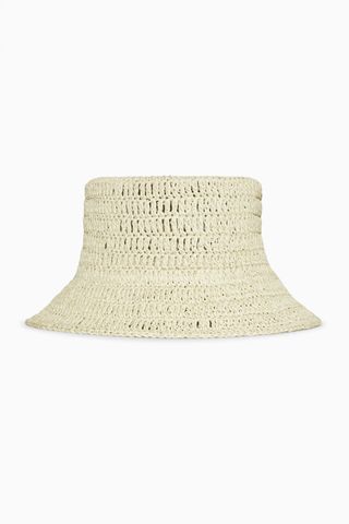COS + Woven Straw Bucket Hat