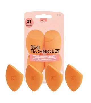 Real Techniques + Miracle Complexion Sponge Pack of 4