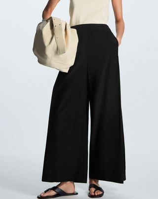 COS + Silk-Blend Trousers