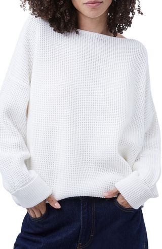 French Connection + Millie Mozart Waffle Knit Sweater