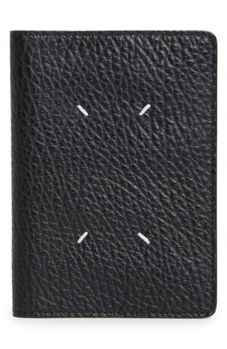 Maison Margiela + Pebbled Leather Passport Cover