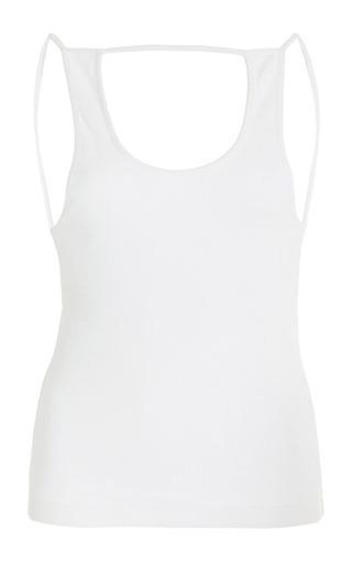 K.ngsley + Ian Ribbed Cotton Jersey Tank Top