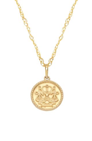 Stone and Strand + Zodiac Coin Pendant Necklace