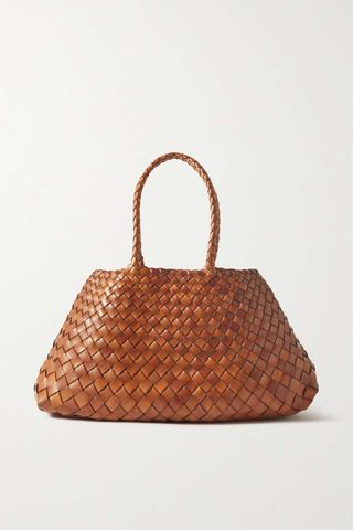 Dragon Diffusion + Santa Croce Big Woven Leather Tote