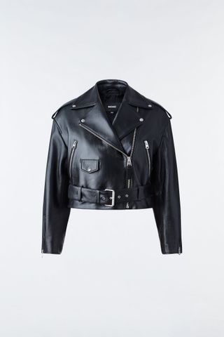 Mackage + Xenia Oversized Leather Jacket