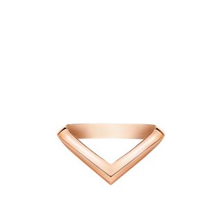 Louis Vuitton + LV Diamonds V Ring, Pink Gold
