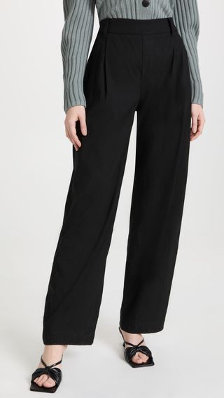 Vince + Pleat Front Pull on Pants