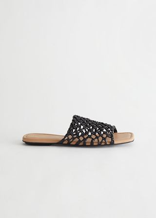 & Other Stories + Braided Leather Sandals
