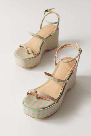 Urban Outfitters + Nora Strappy Wedge Sandal