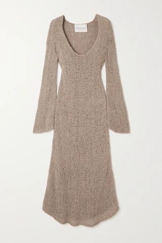 By Malene Birger + + Net Sustain Paige Organic Cotton-Blend Maxi Dress