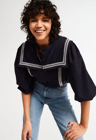 Claudie Pierlot + Long-Sleeved Blouse