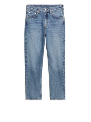 Arket + Regular Cropped Stretch Jeans