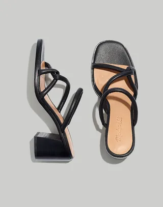 Madewell + The Tayla Sandal in Leather