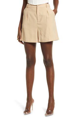 Open Edit + Soft Pleated Shorts