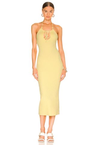 LPA + Vahn Knit Midi Dress