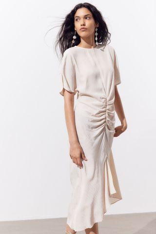 H&M + Slit-Sleeved Dress