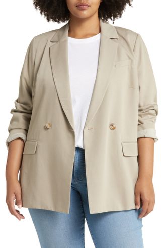 Madewell + Caldwell Double-Breasted Blazer