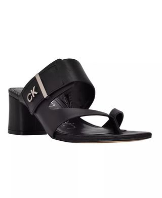 Calvin Klein + Women's Briella Block Heel Dress Sandals