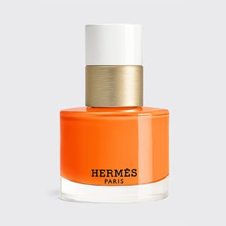 Hermès + Les Mains Hermes Nail Enamel in 33 Orange Boite