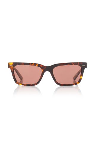 Oliver Peoples the Row + Ba Cc Square-Frame Tortoiseshell Acetate Sunglasses
