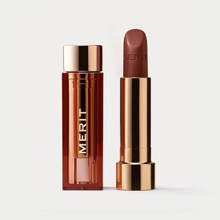 Merit + Signature Lip Lightweight Lipstick in L'Avenue