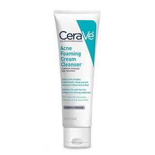 CeraVe + Acne Foaming Cream Cleanser